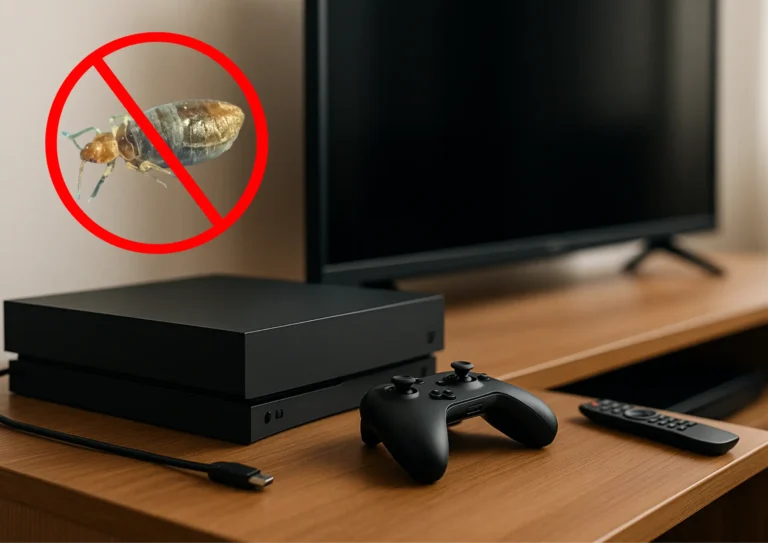 Punaise de lit dans la TV ou l'électroménager