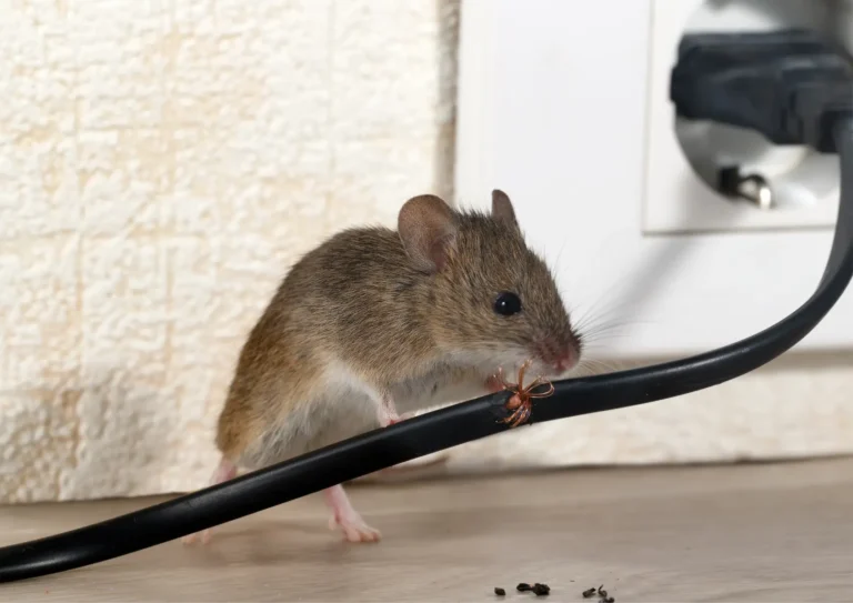 souris qui ronge un câble à Courbevoie 92