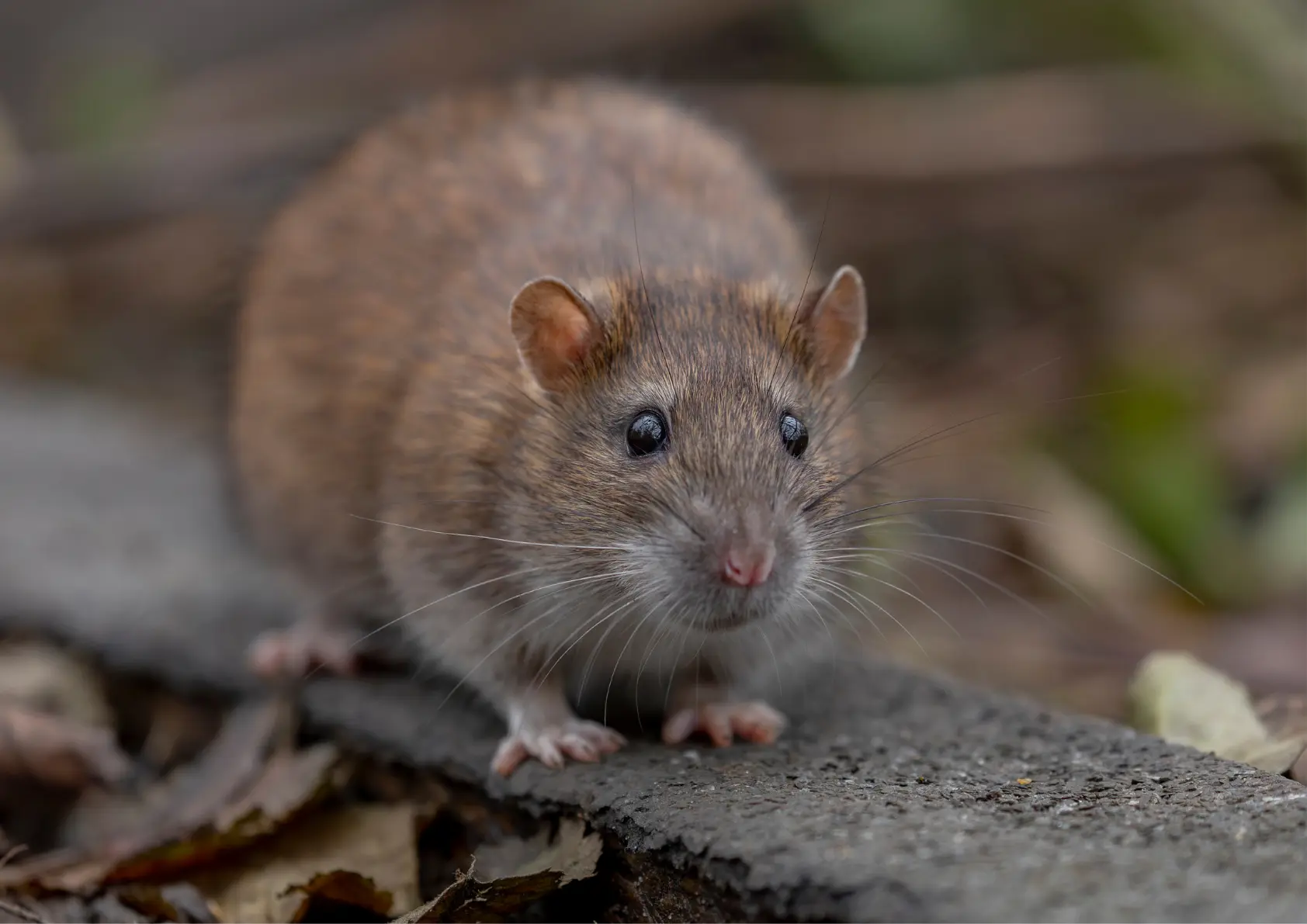 Rat dans un jardin à Andilly 95580 infestation de rongeurs