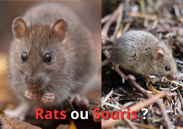 reconnaître un rat d’une souris