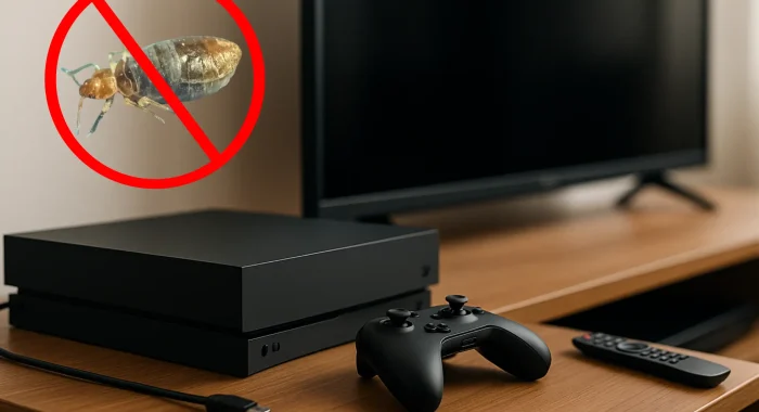 (pas toucher) (4) Punaise de lit dans la TV ou l'électroménager